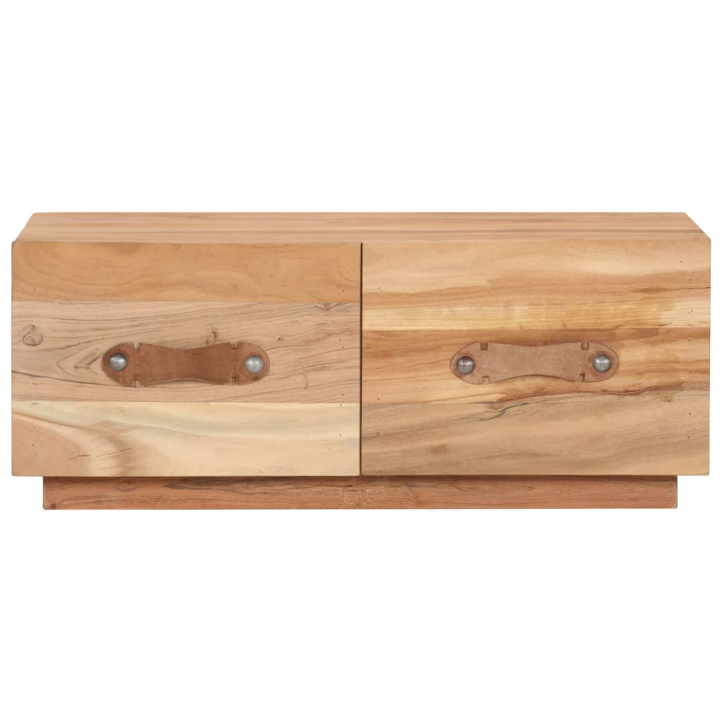 Salontafel 90x50x35 cm massief gerecycled hout is nu te koop bij PeponiXL, paradijselijk wonen!