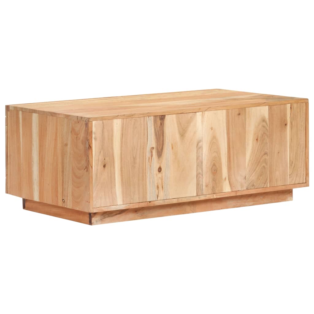 Salontafel 90x50x35 cm massief gerecycled hout is nu te koop bij PeponiXL, paradijselijk wonen!