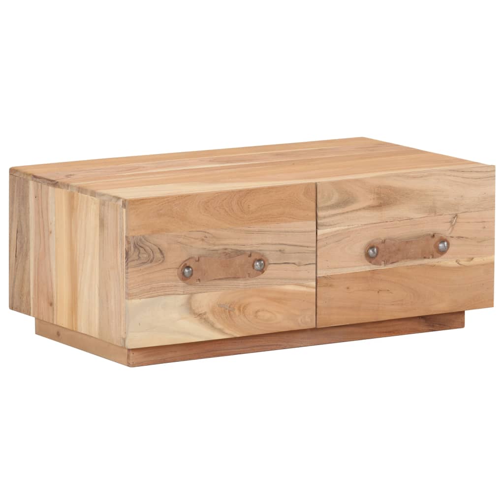 Salontafel 90x50x35 cm massief gerecycled hout is nu te koop bij PeponiXL, paradijselijk wonen!