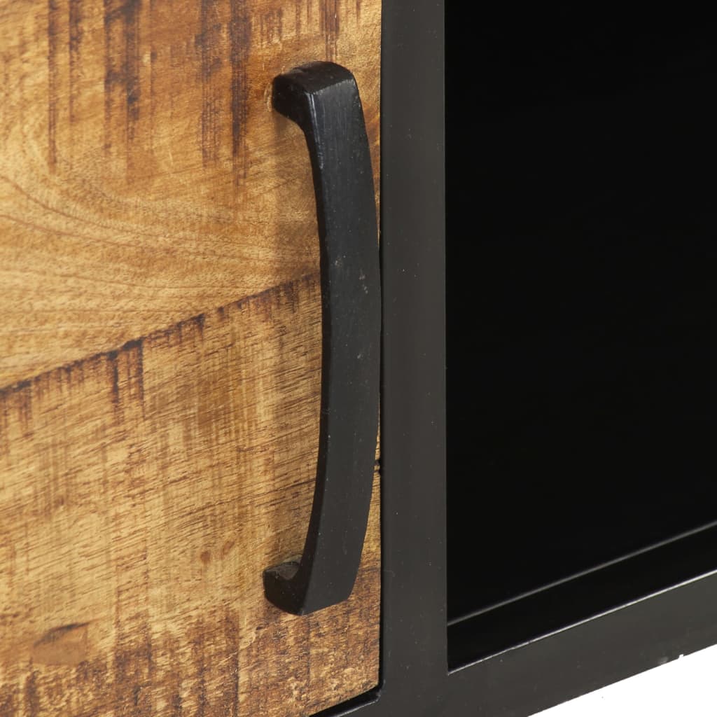 Salontafel 105x50x35 cm ruw mangohout is nu te koop bij PeponiXL, paradijselijk wonen!