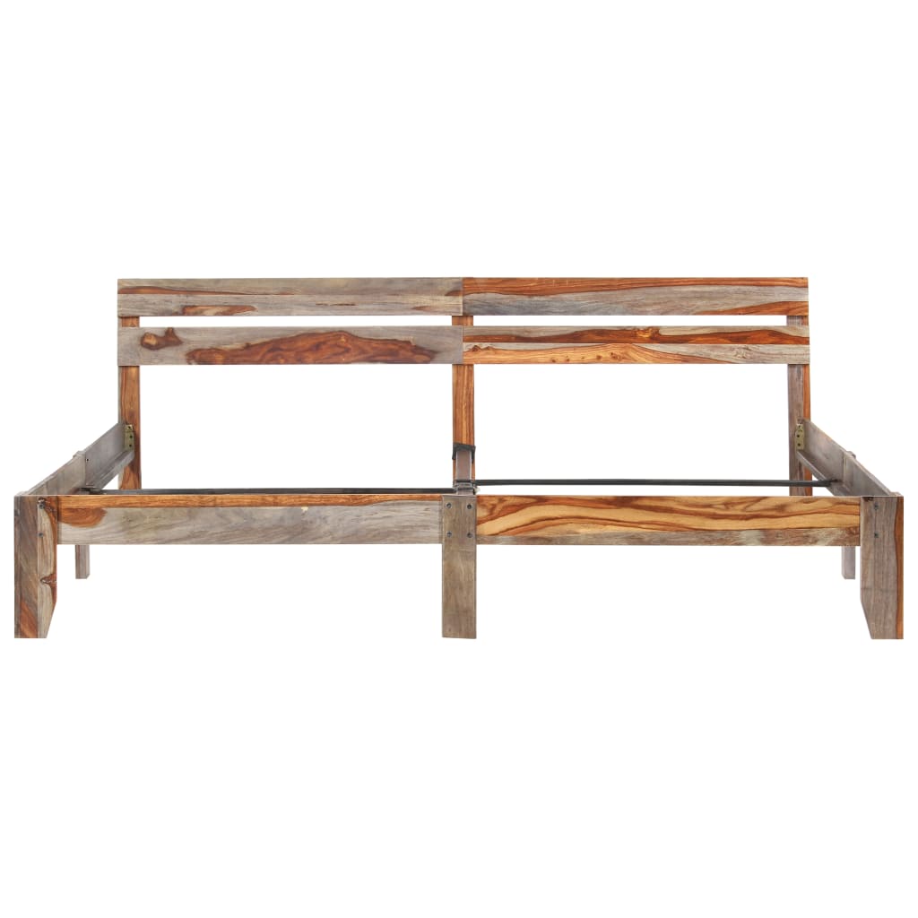 Bedframe zonder matras massief hout 200x200 cm is nu te koop bij PeponiXL, paradijselijk wonen!