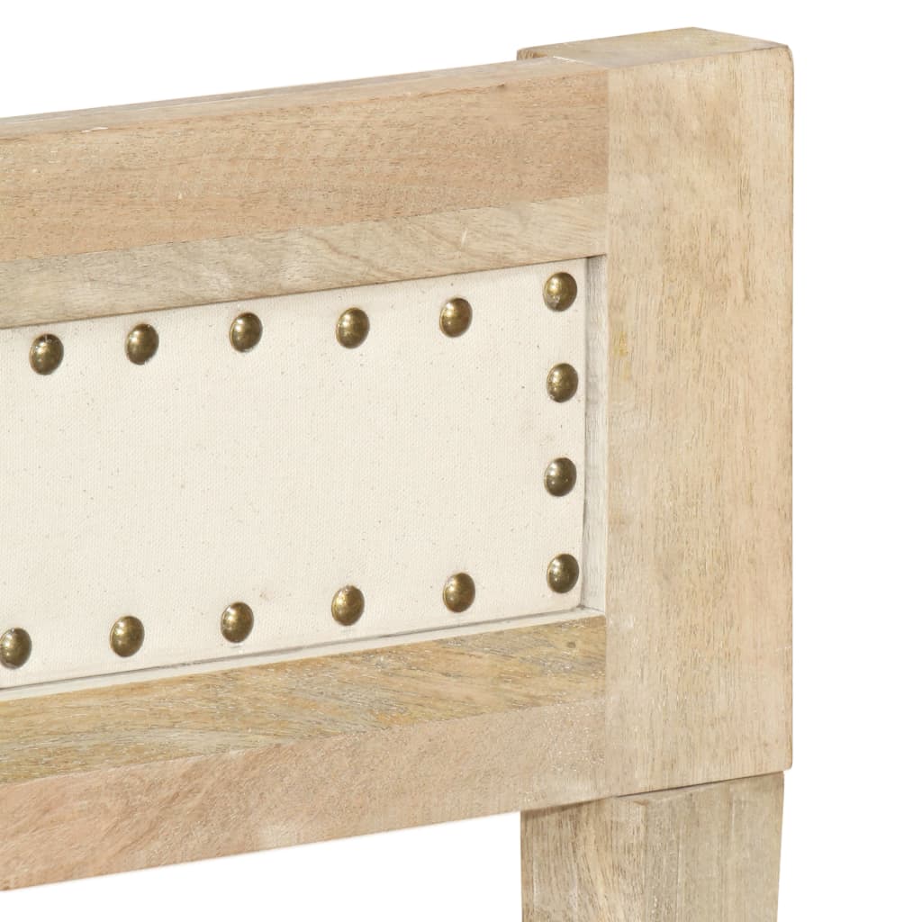 Bedframe massief mangohout 200 cm is nu te koop bij PeponiXL, paradijselijk wonen!