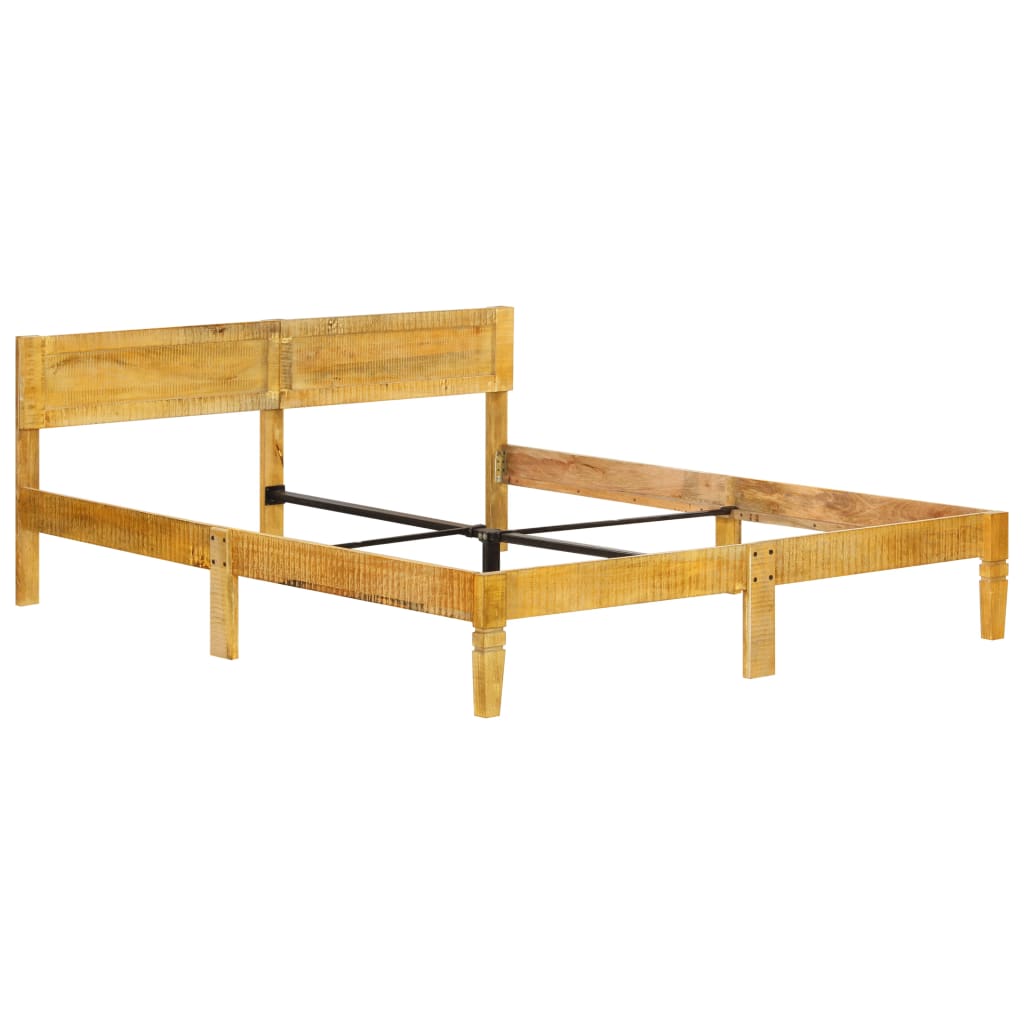 Bedframe massief mangohout 180 cm is nu te koop bij PeponiXL, paradijselijk wonen!