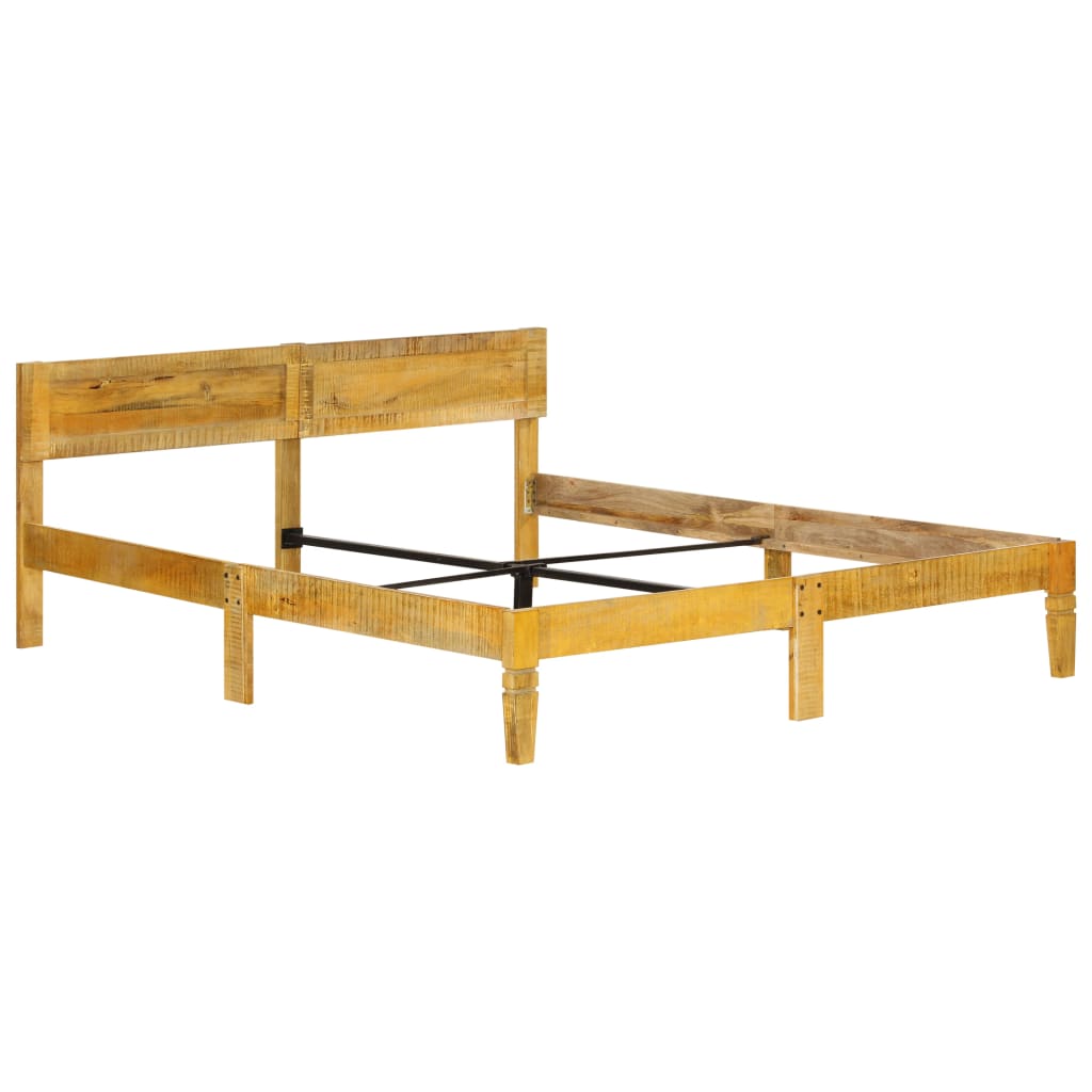 Bedframe massief mangohout 180 cm is nu te koop bij PeponiXL, paradijselijk wonen!