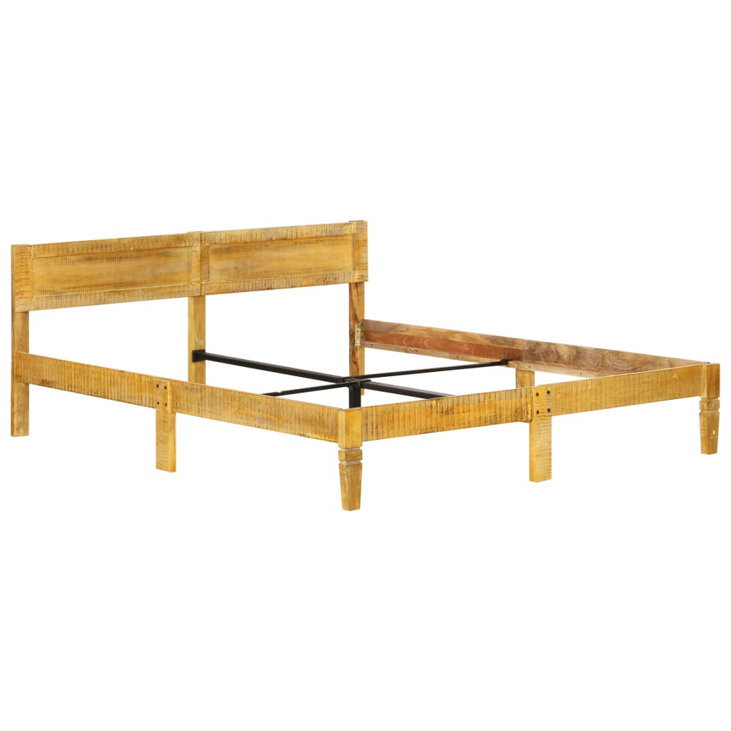 Bedframe massief mangohout 180 cm is nu te koop bij PeponiXL, paradijselijk wonen!