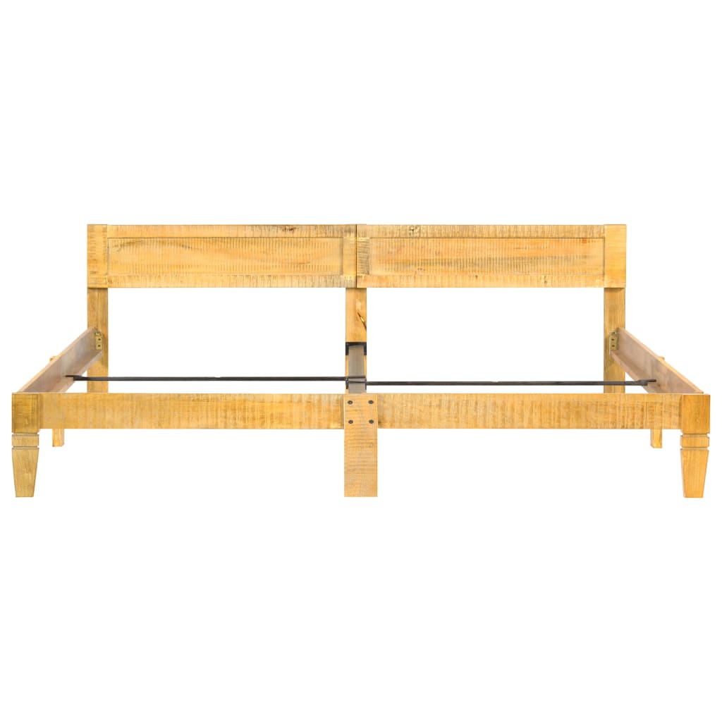 Bedframe massief mangohout 200 cm is nu te koop bij PeponiXL, paradijselijk wonen!