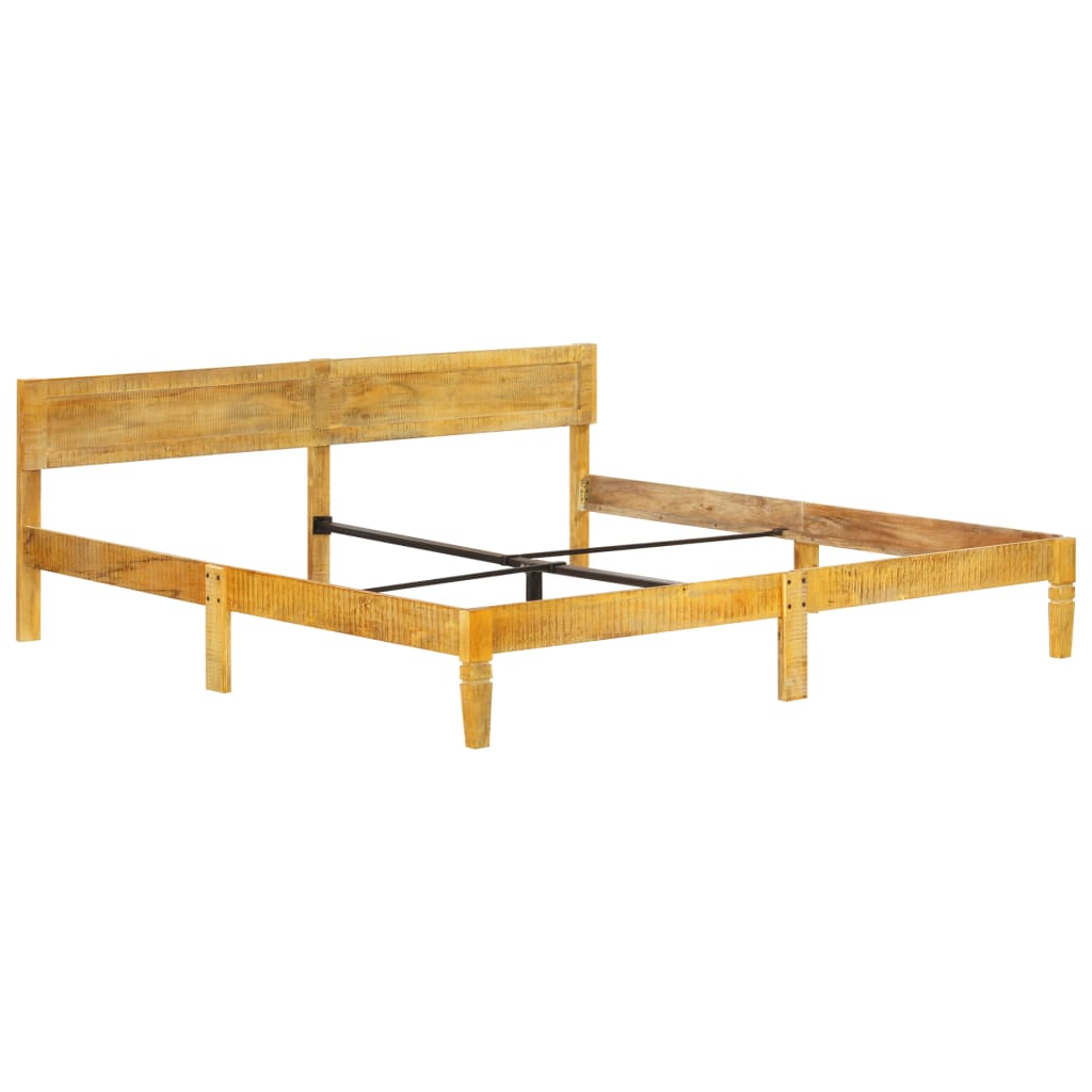 Bedframe massief mangohout 200 cm is nu te koop bij PeponiXL, paradijselijk wonen!
