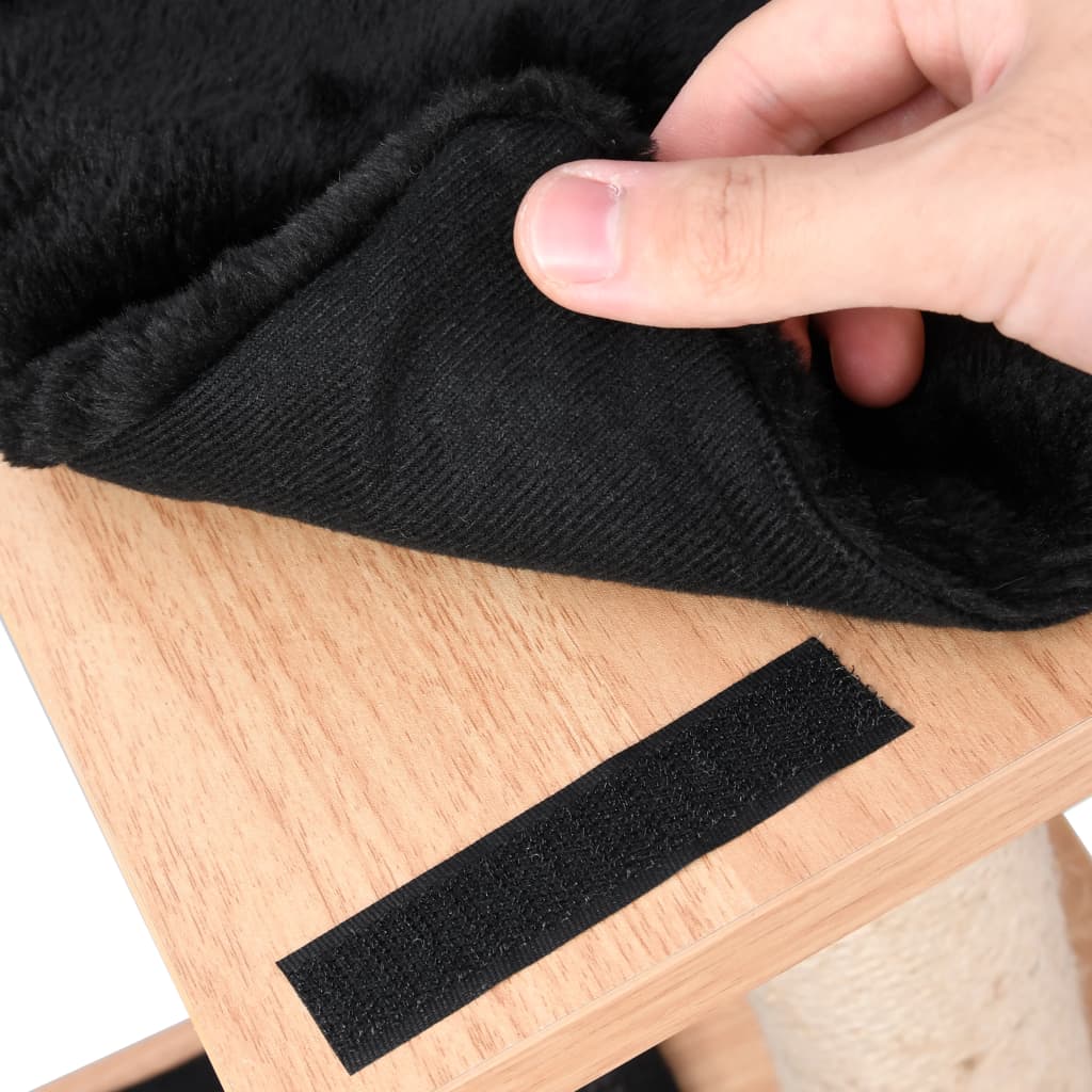 Kattenkrabpaal met sisal krabmat 123 cm is nu te koop bij PeponiXL, paradijselijk wonen!