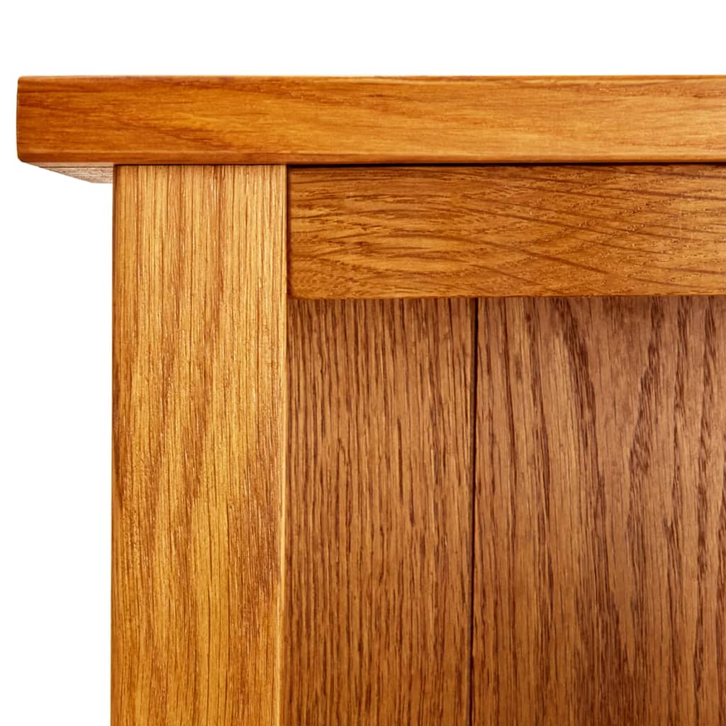 Boekenkast 45x22,5x82 cm massief eikenhout is nu te koop bij PeponiXL, paradijselijk wonen!
