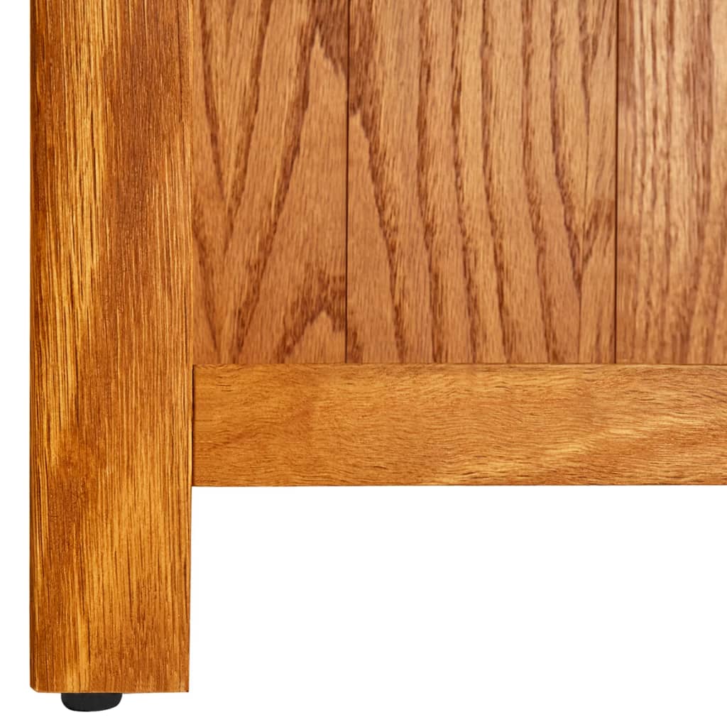 Boekenkast 45x22,5x82 cm massief eikenhout is nu te koop bij PeponiXL, paradijselijk wonen!