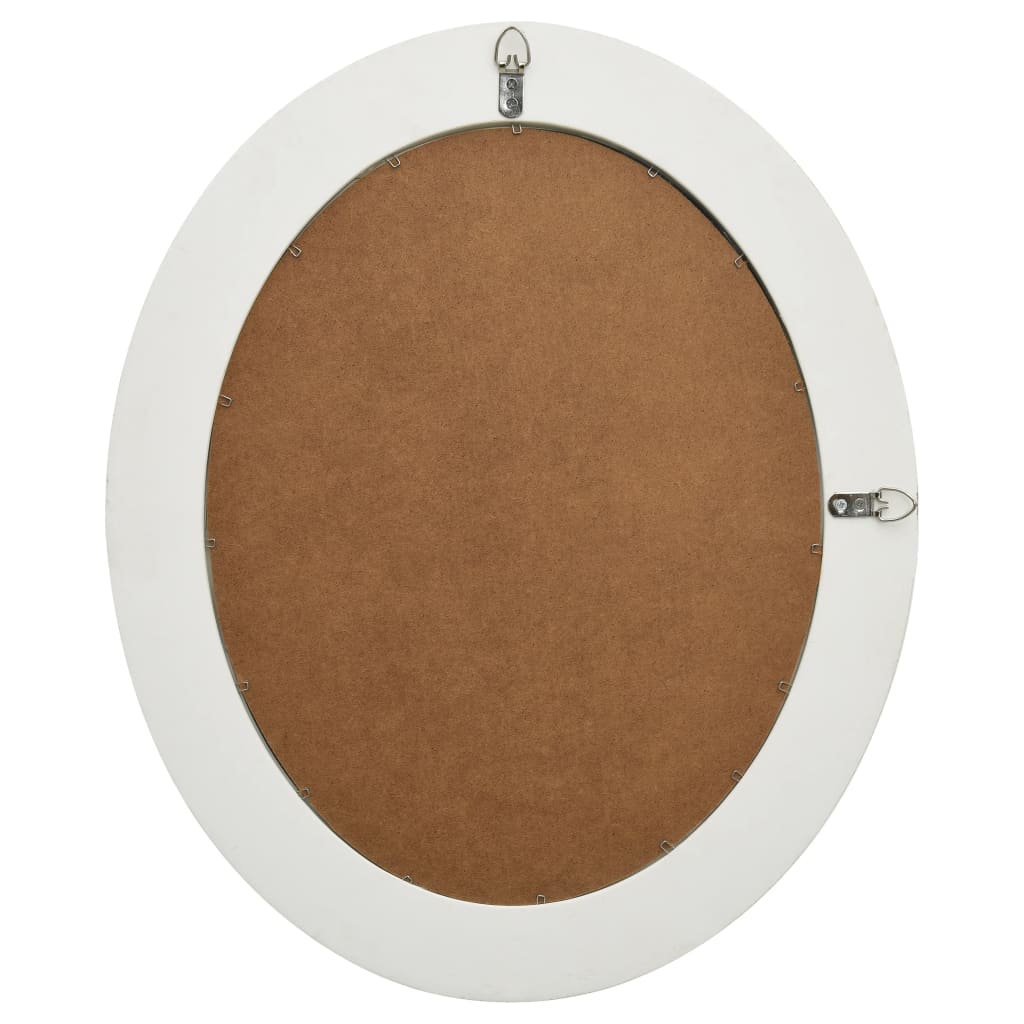 Wandspiegel barok stijl 50x60 cm wit is nu te koop bij PeponiXL, paradijselijk wonen!
