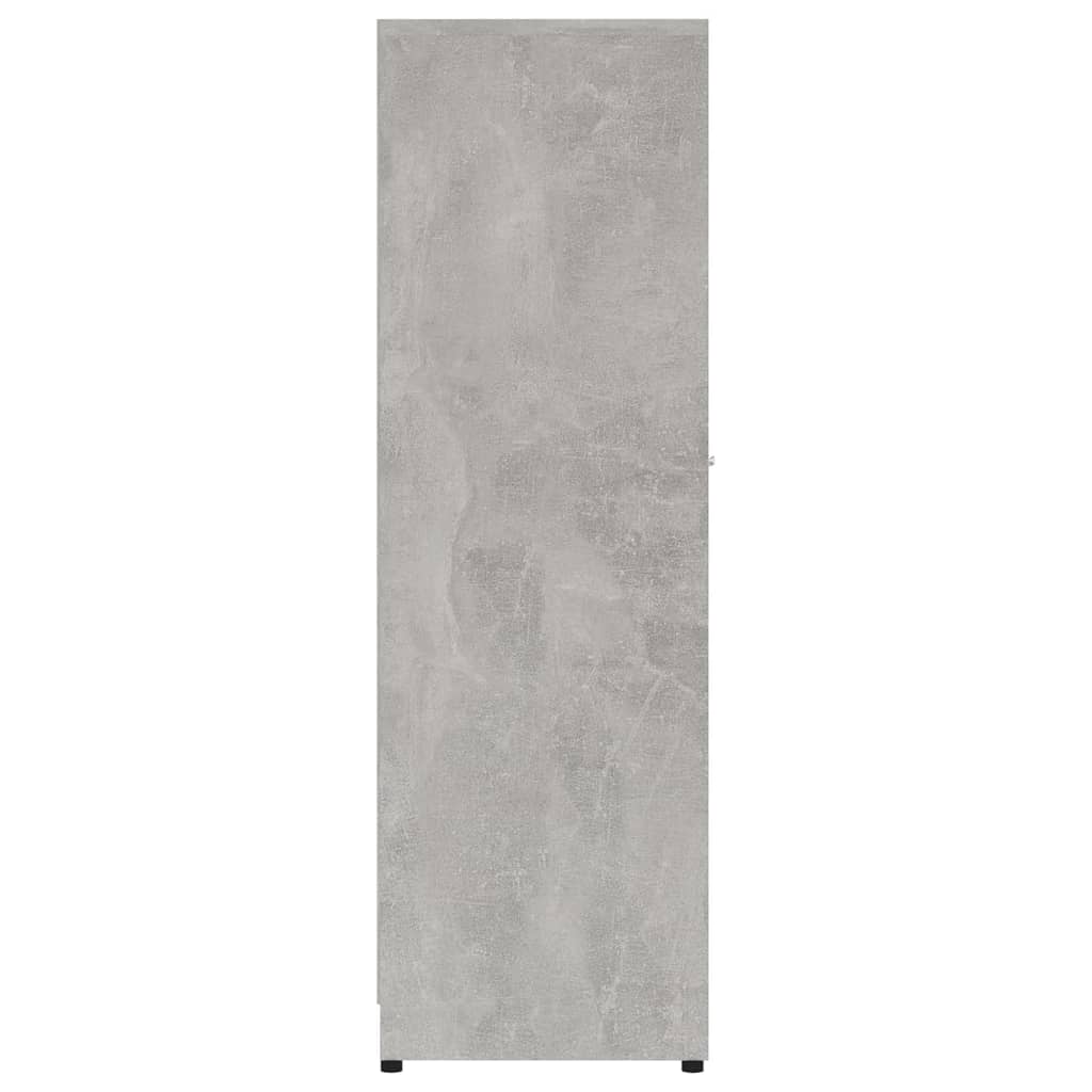 Badkamerkast 30x30x95 cm bewerkt hout betongrijs is nu te koop bij PeponiXL, paradijselijk wonen!