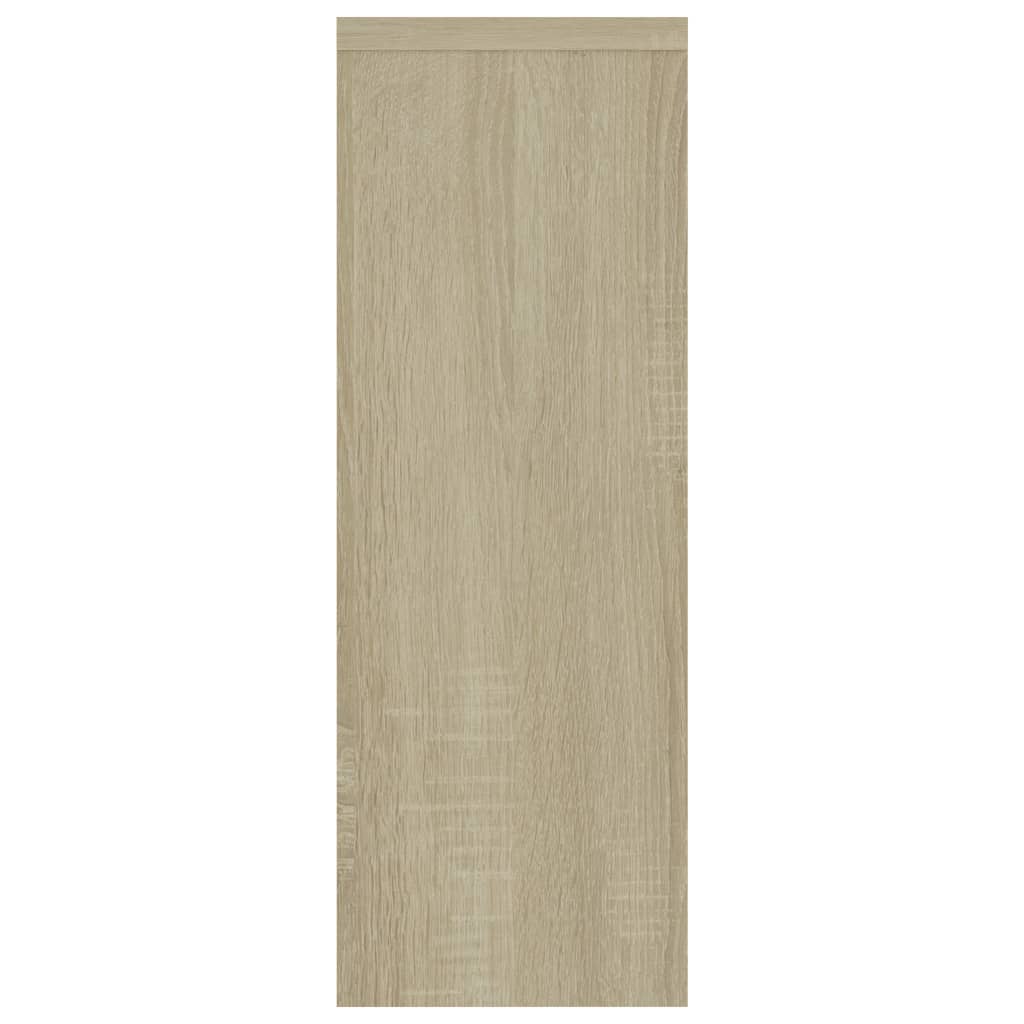 Wandschap 45,1x16x45,1 cm bewerkt hout sonoma eikenkleurig is nu te koop bij PeponiXL, paradijselijk wonen!