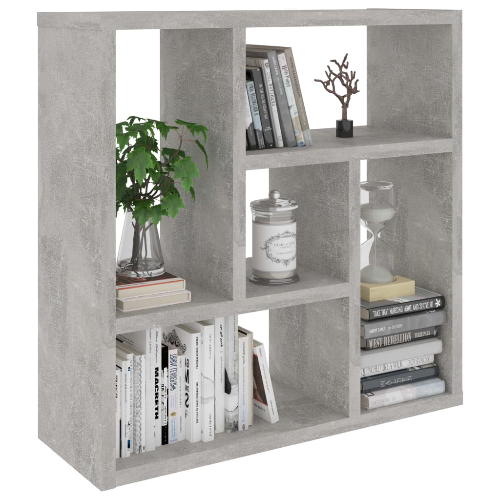 Wandschap 45,1x16x45,1 cm bewerkt hout betongrijs is nu te koop bij PeponiXL, paradijselijk wonen!