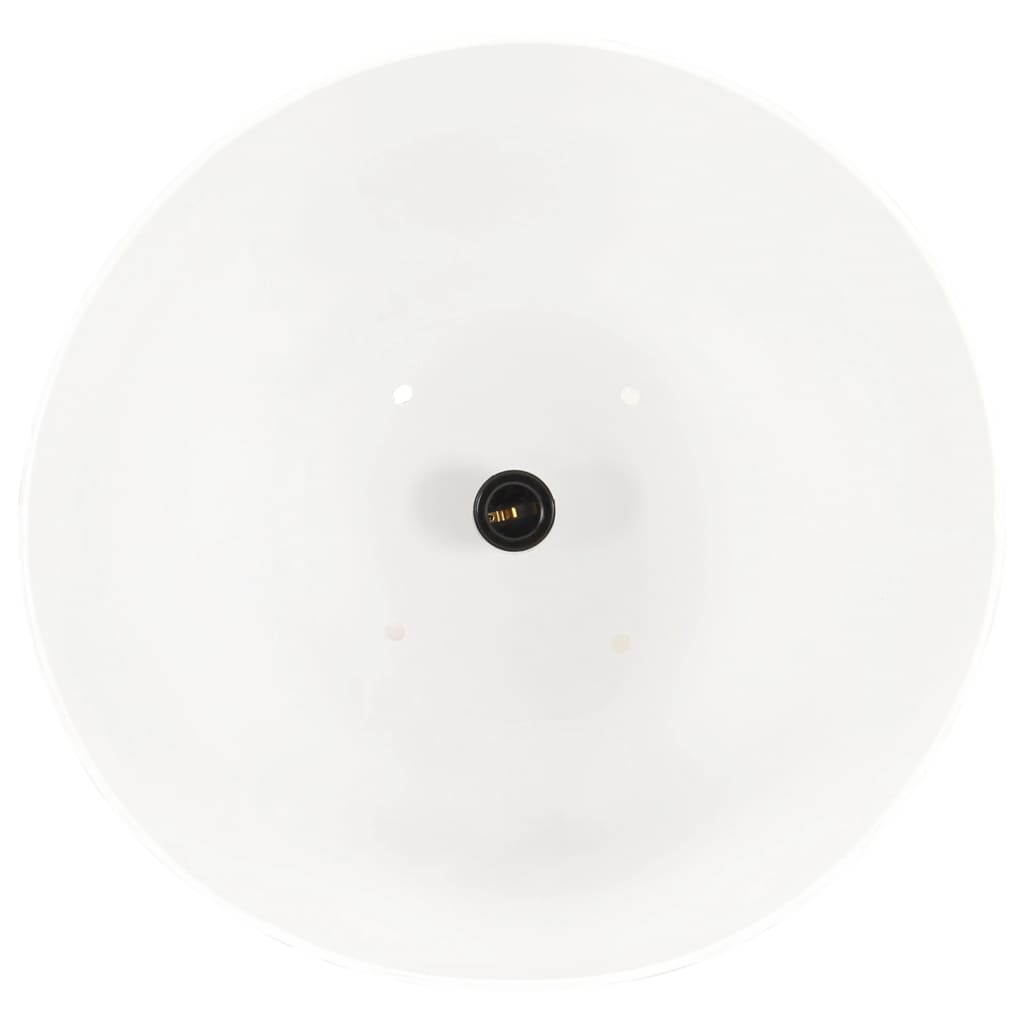 Hanglamp industrieel rond 25 W E27 42 cm wit is nu te koop bij PeponiXL, paradijselijk wonen!