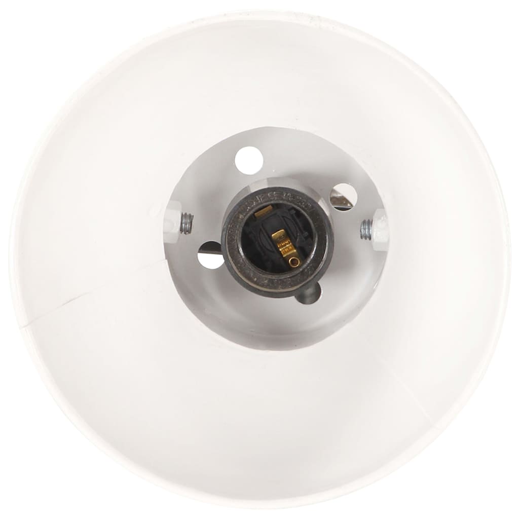 Vloerlamp met 2 lampenkappen E27 gietijzer wit is nu te koop bij PeponiXL, paradijselijk wonen!