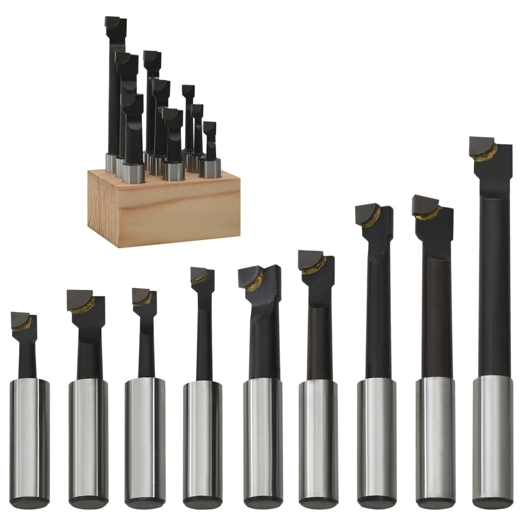 Boorfrezen 9 st met houtbasis 12 mm is nu te koop bij PeponiXL, paradijselijk wonen!