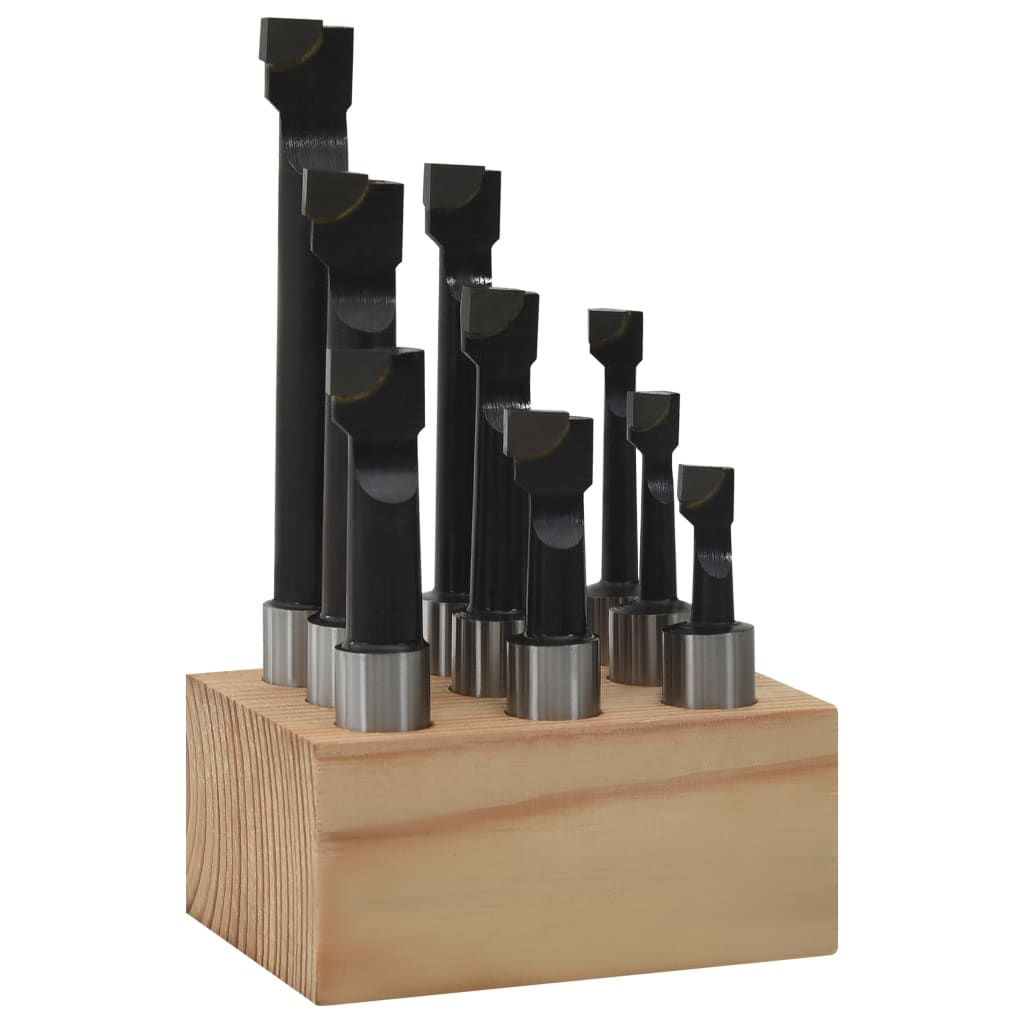 Boorfrezen 9 st met houtbasis 12 mm is nu te koop bij PeponiXL, paradijselijk wonen!