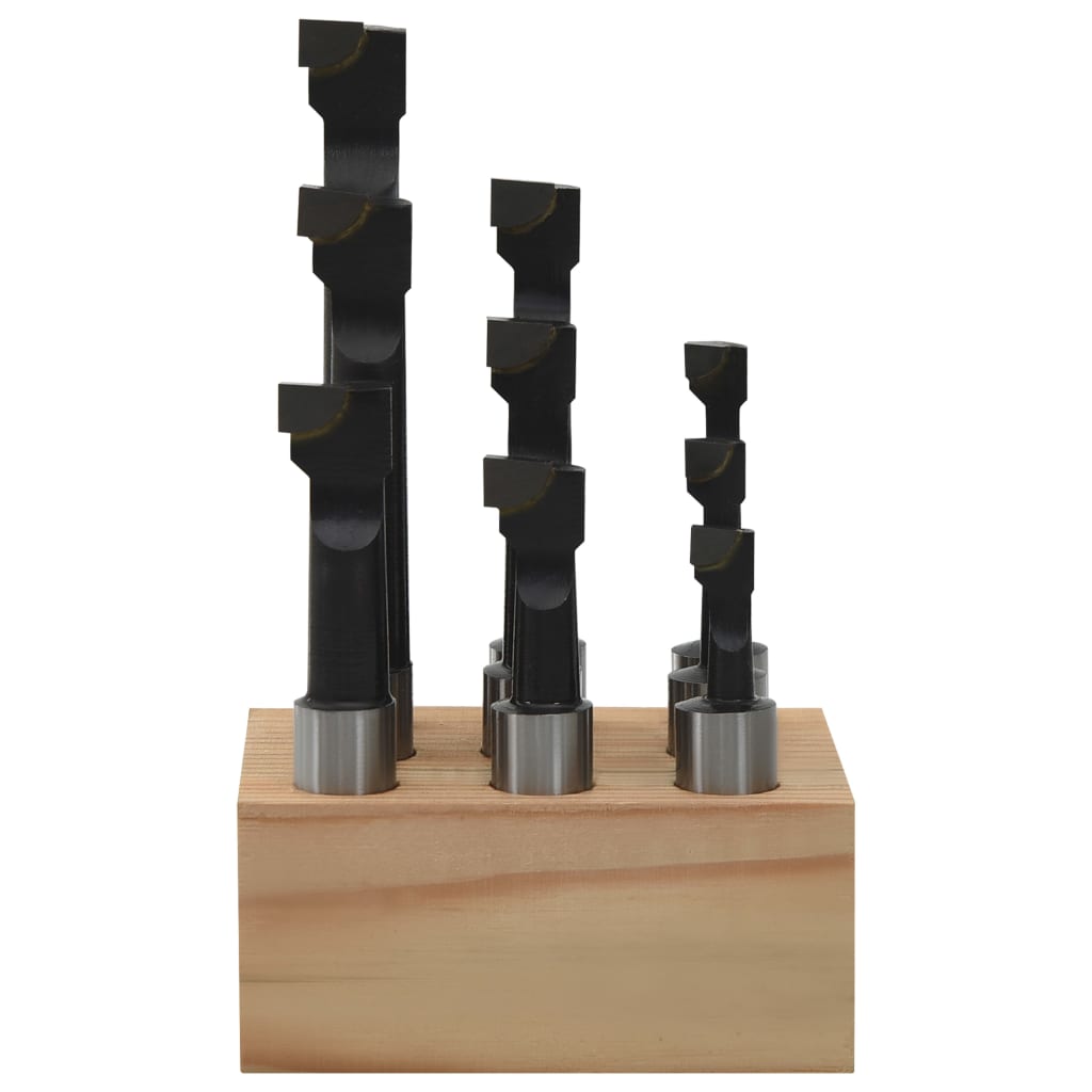 Boorfrezen 9 st met houtbasis 12 mm is nu te koop bij PeponiXL, paradijselijk wonen!
