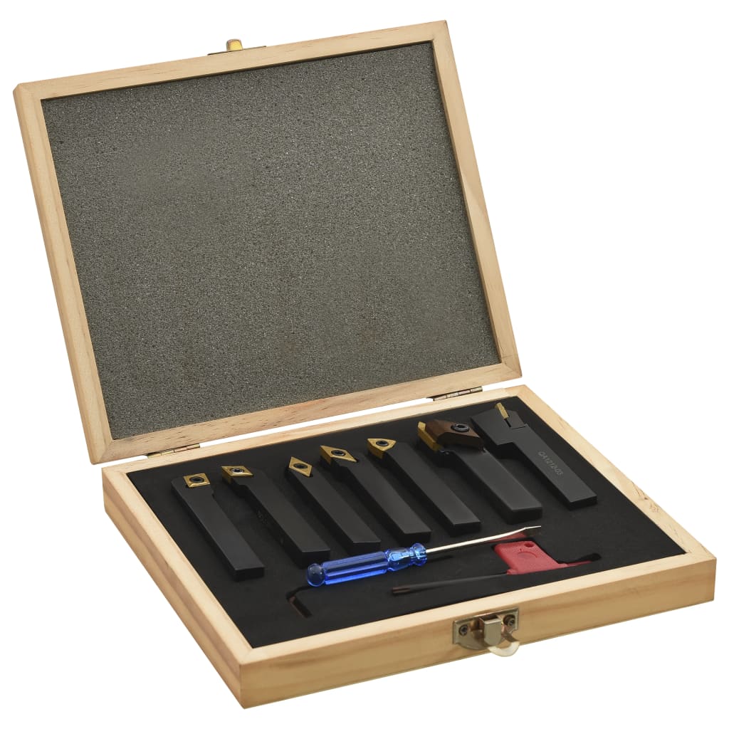 12-delige Draaigereedschapsset indexeerbaar 80 mm 12x12 mm is nu te koop bij PeponiXL, paradijselijk wonen!