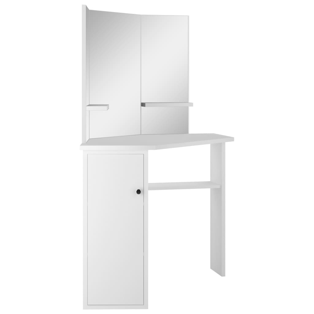 Kaptafel hoekmodel wit is nu te koop bij PeponiXL, paradijselijk wonen!