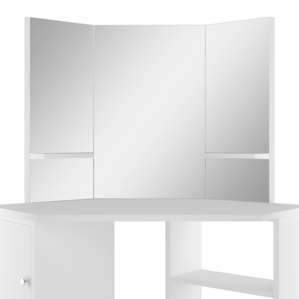 Kaptafel hoekmodel wit is nu te koop bij PeponiXL, paradijselijk wonen!