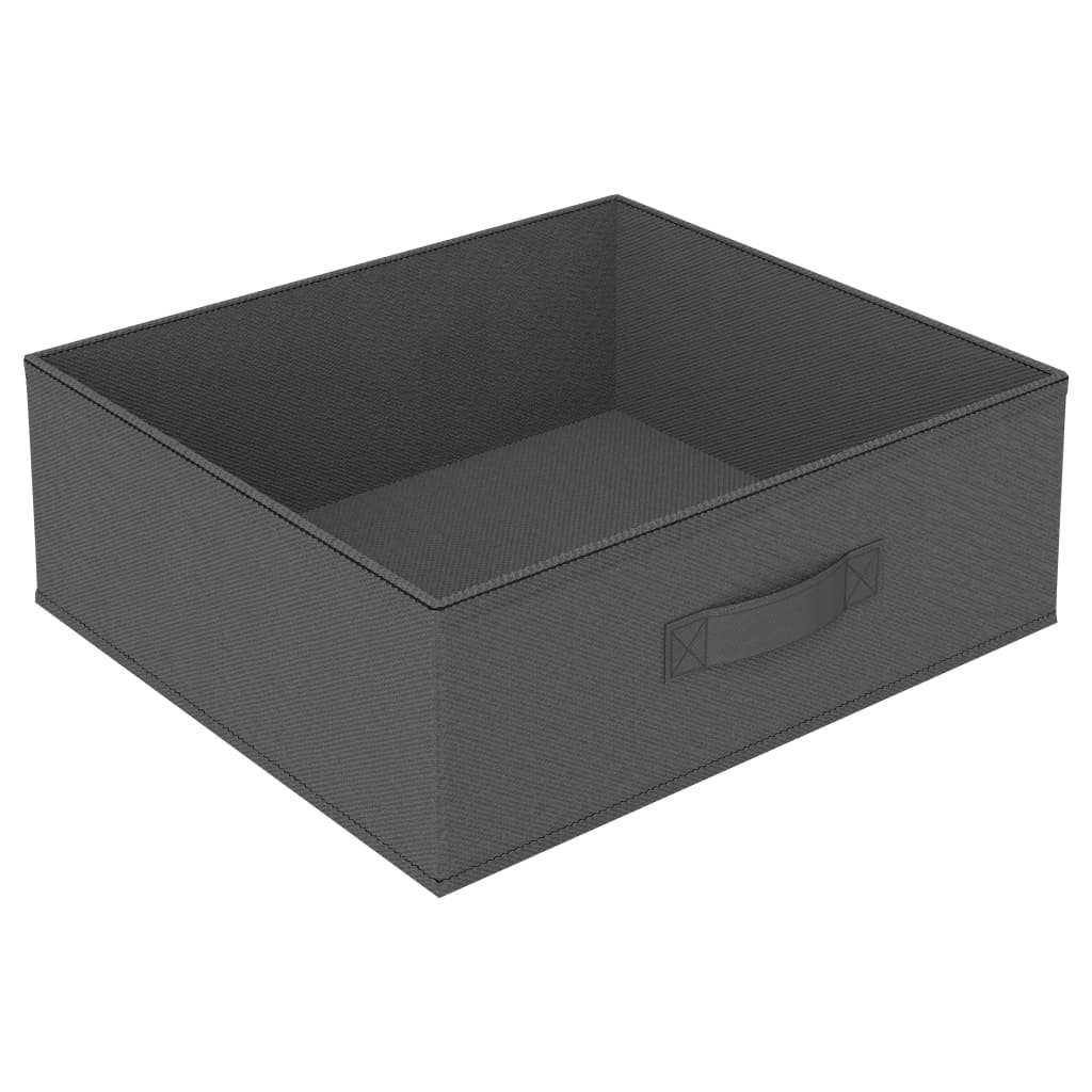 Opbergrek met 4 stoffen manden staal grijs is nu te koop bij PeponiXL, paradijselijk wonen!
