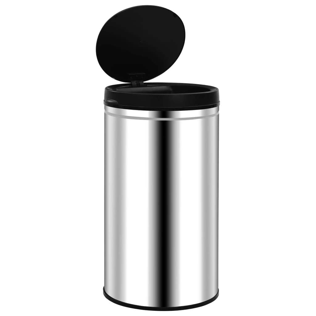 Prullenbak met automatische sensor 60 L roestvrij staal is nu te koop bij PeponiXL, paradijselijk wonen!