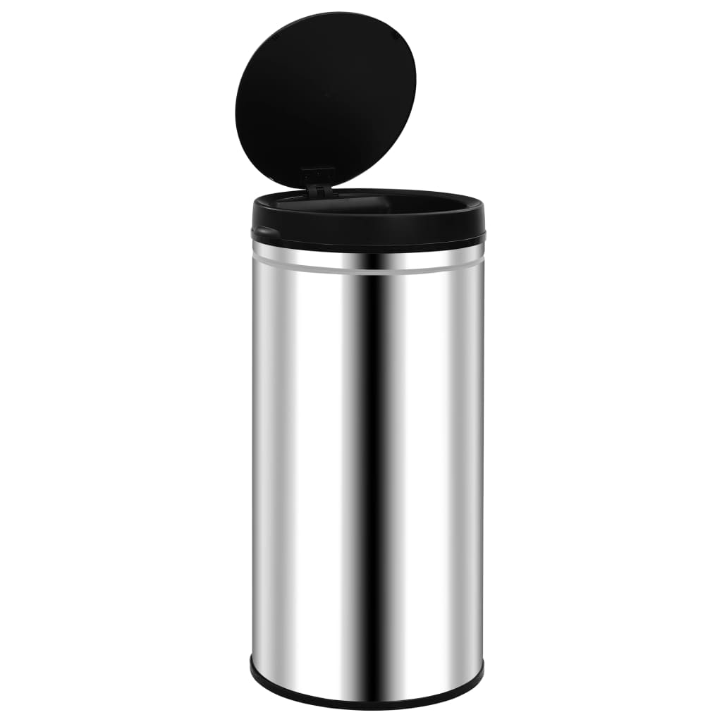 Prullenbak met automatische sensor 70 L roestvrij staal is nu te koop bij PeponiXL, paradijselijk wonen!