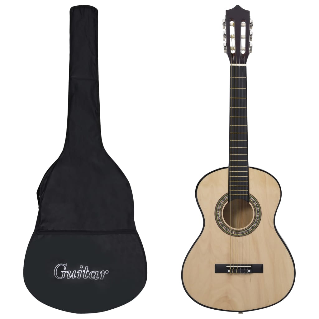 Gitaar klassiek beginner kinderen met tas 1/2 34" is nu te koop bij PeponiXL, paradijselijk wonen!