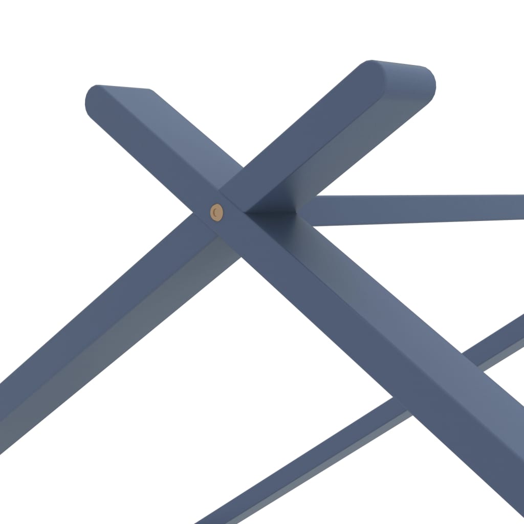 Kinderbedframe massief grenenhout grijs 90x200 cm is nu te koop bij PeponiXL, paradijselijk wonen!