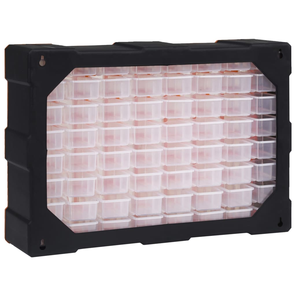 Organiser met 64 lades 52x16x37,5 cm is nu te koop bij PeponiXL, paradijselijk wonen!