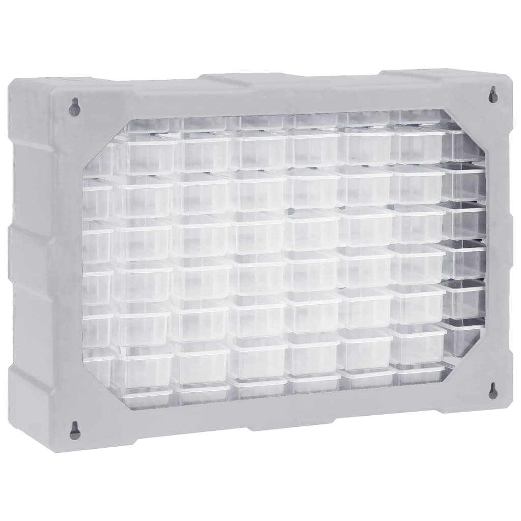 Organiser met 64 lades 52x16x37,5 cm is nu te koop bij PeponiXL, paradijselijk wonen!