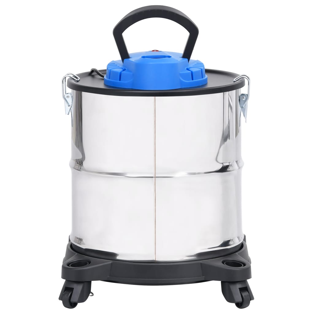 Asstofzuiger met HEPA filter 1200 W 20 L roestvrij staal is nu te koop bij PeponiXL, paradijselijk wonen!