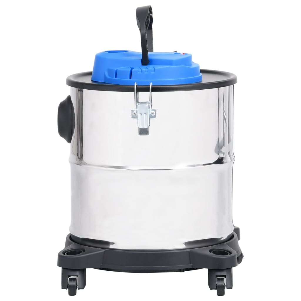 Asstofzuiger met HEPA filter 1200 W 20 L roestvrij staal is nu te koop bij PeponiXL, paradijselijk wonen!