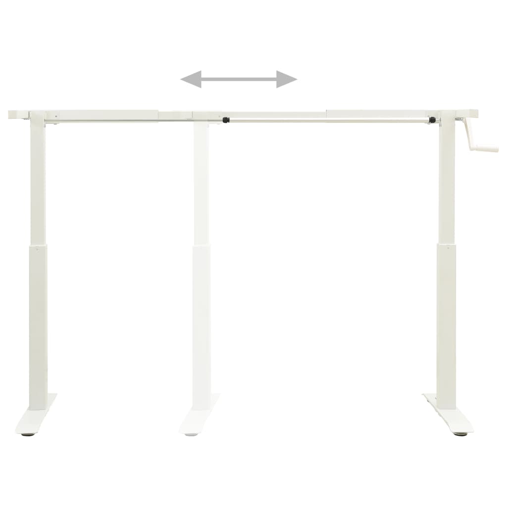 Zit-stabureauframe met slinger handmatig wit is nu te koop bij PeponiXL, paradijselijk wonen!