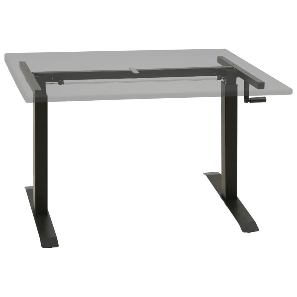 Zit-stabureauframe met slinger handmatig zwart is nu te koop bij PeponiXL, paradijselijk wonen!
