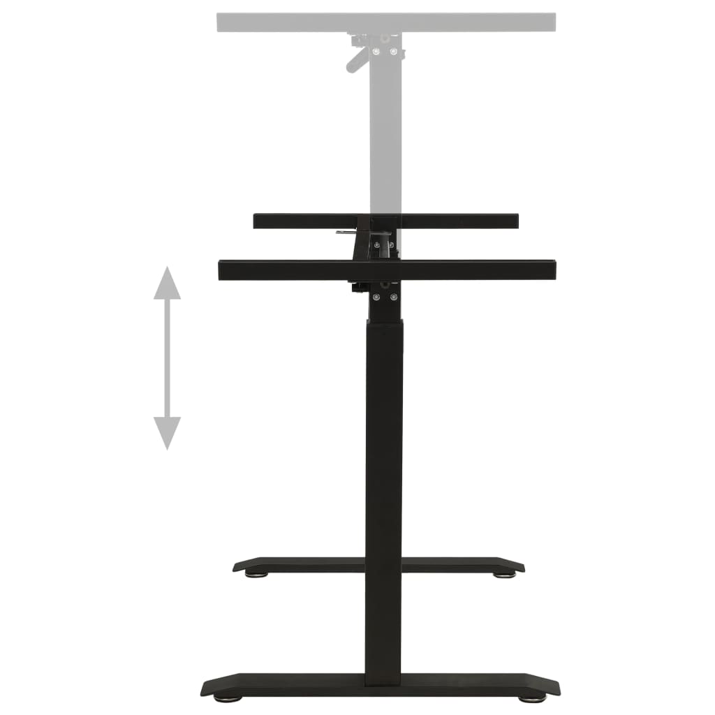 Zit-stabureauframe met slinger handmatig zwart is nu te koop bij PeponiXL, paradijselijk wonen!