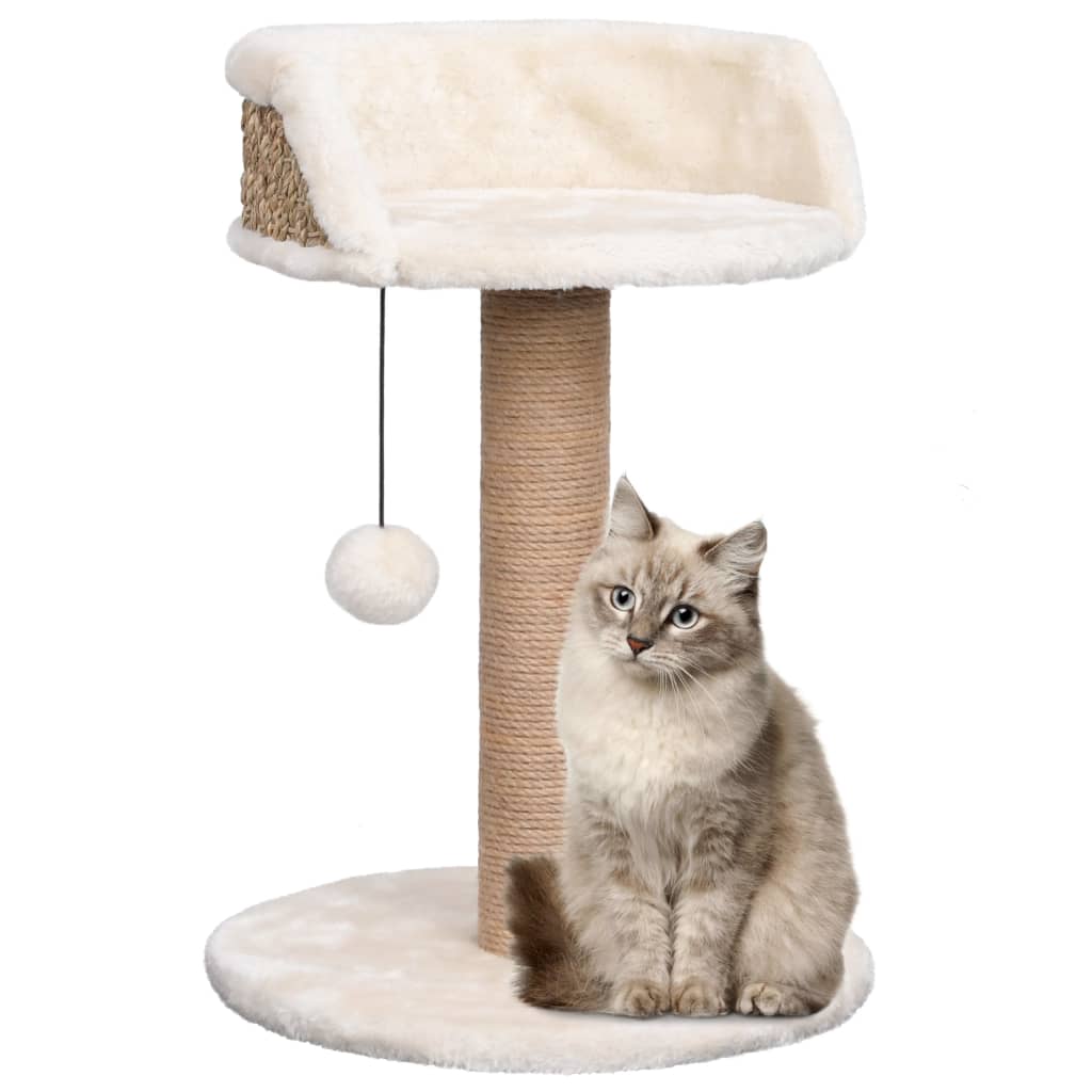 Kattenboom met mandje 49 cm zeegras is nu te koop bij PeponiXL, paradijselijk wonen!