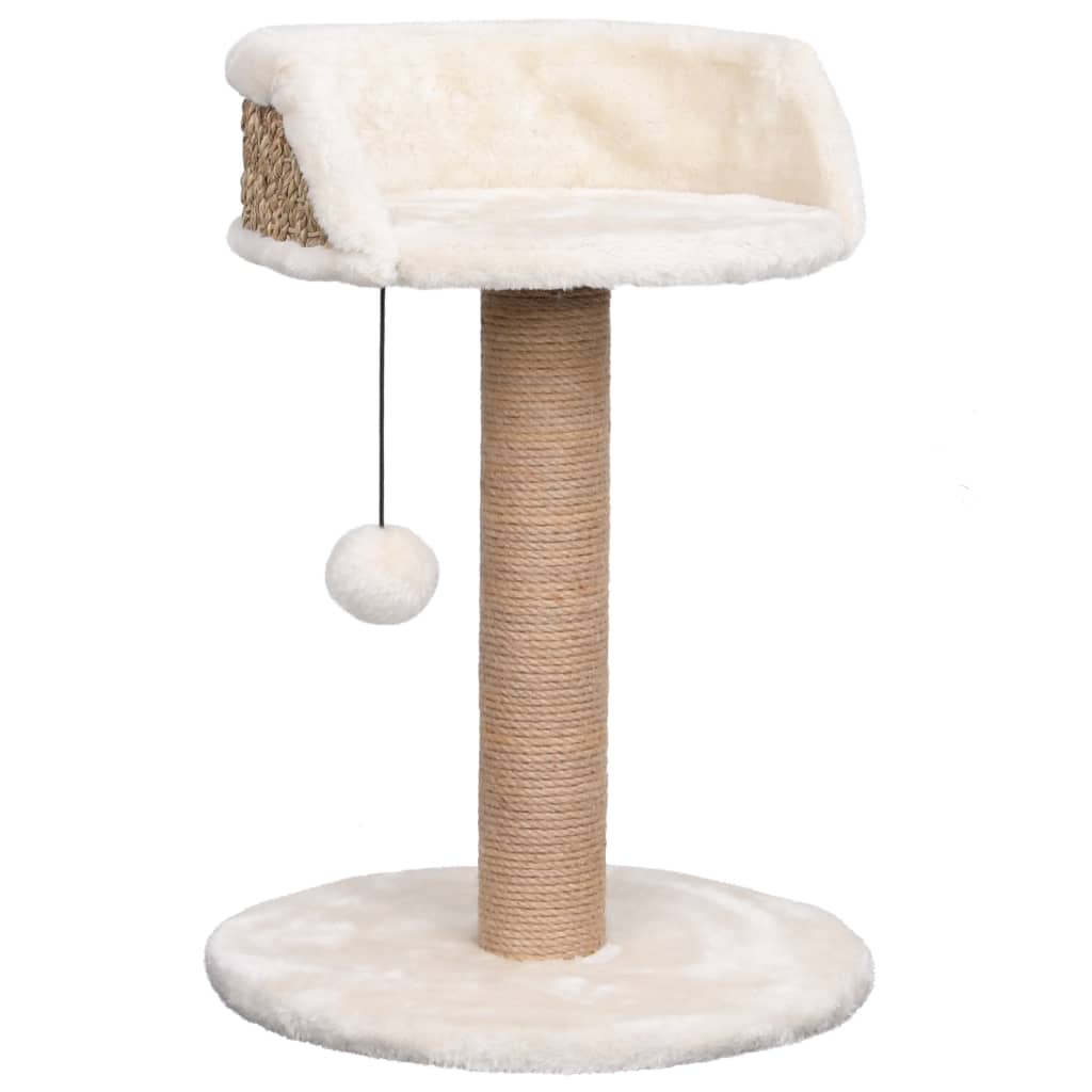 Kattenboom met mandje 49 cm zeegras is nu te koop bij PeponiXL, paradijselijk wonen!