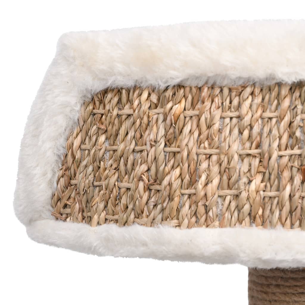 Kattenboom met mandje 49 cm zeegras is nu te koop bij PeponiXL, paradijselijk wonen!