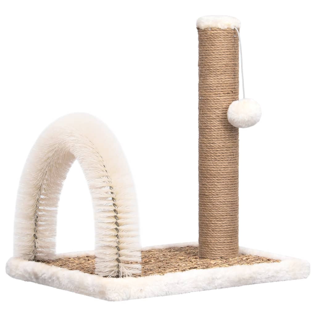 Kattenkrabpaal met borstelboog en krabpaal is nu te koop bij PeponiXL, paradijselijk wonen!