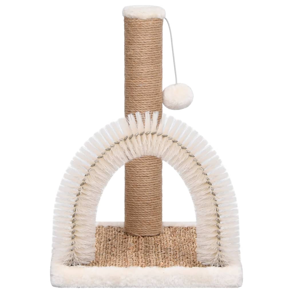 Kattenkrabpaal met borstelboog en krabpaal is nu te koop bij PeponiXL, paradijselijk wonen!