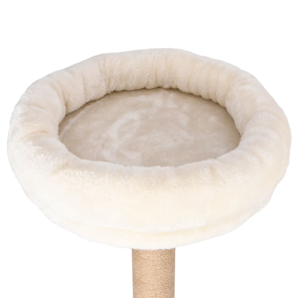 Kattenmeubel met luxe kussen en krabpalen 148 cm zeegras is nu te koop bij PeponiXL, paradijselijk wonen!