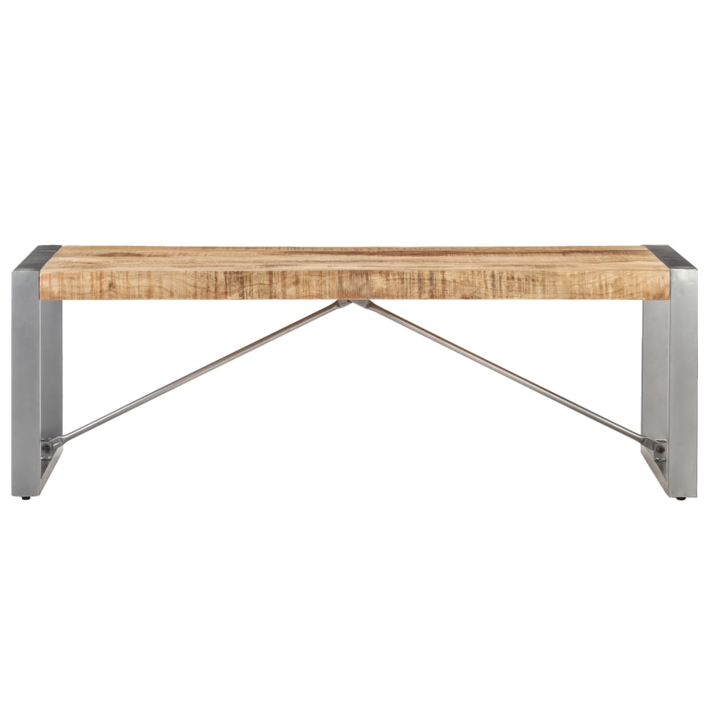 Salontafel 120x60x40 cm ruw mangohout is nu te koop bij PeponiXL, paradijselijk wonen!