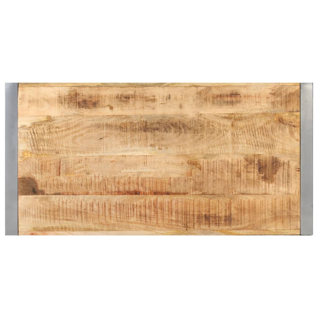 Salontafel 120x60x40 cm ruw mangohout is nu te koop bij PeponiXL, paradijselijk wonen!