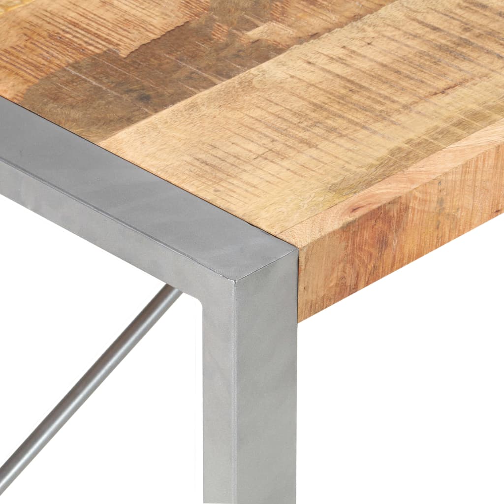 Salontafel 120x60x40 cm ruw mangohout is nu te koop bij PeponiXL, paradijselijk wonen!