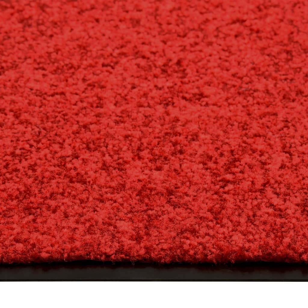 Deurmat wasbaar 60x180 cm rood is nu te koop bij PeponiXL, paradijselijk wonen!