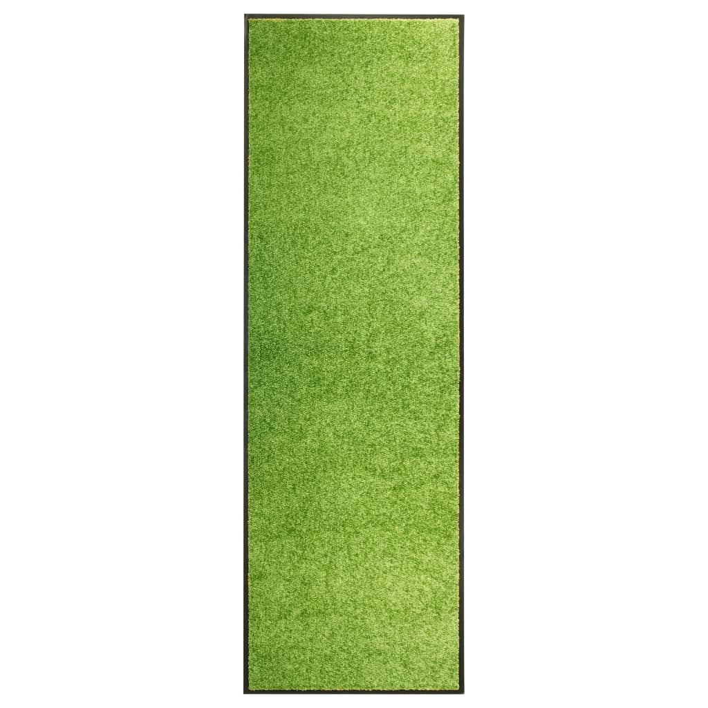 Deurmat wasbaar 60x180 cm groen is nu te koop bij PeponiXL, paradijselijk wonen!