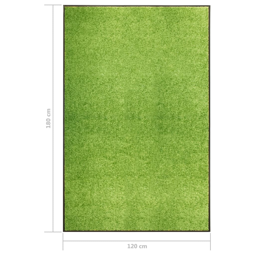 Deurmat wasbaar 120x180 cm groen is nu te koop bij PeponiXL, paradijselijk wonen!